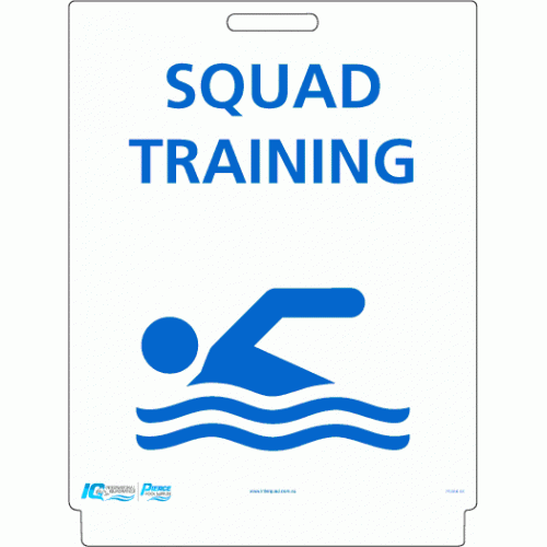 Pavement Sign - Squad Training